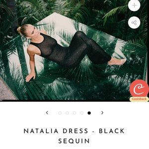 NWT ASTA RESORT BLACK DRESS